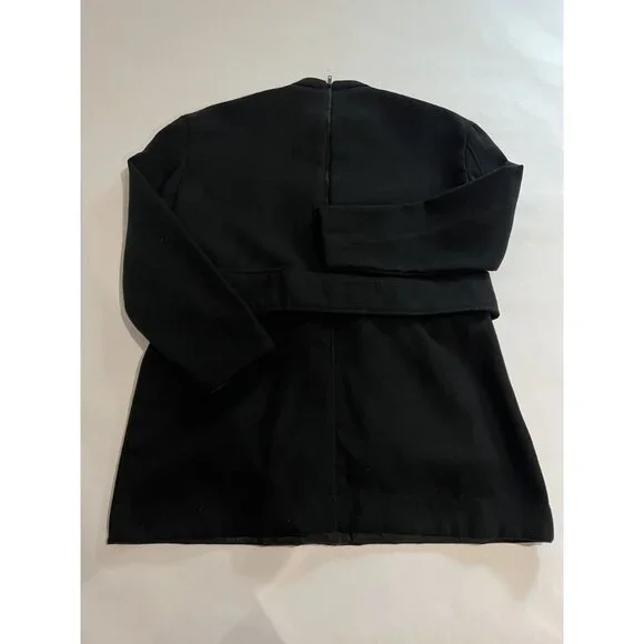 Studio Cut Patch Pocket Jacket Dress in Black - Picture 2 of 3